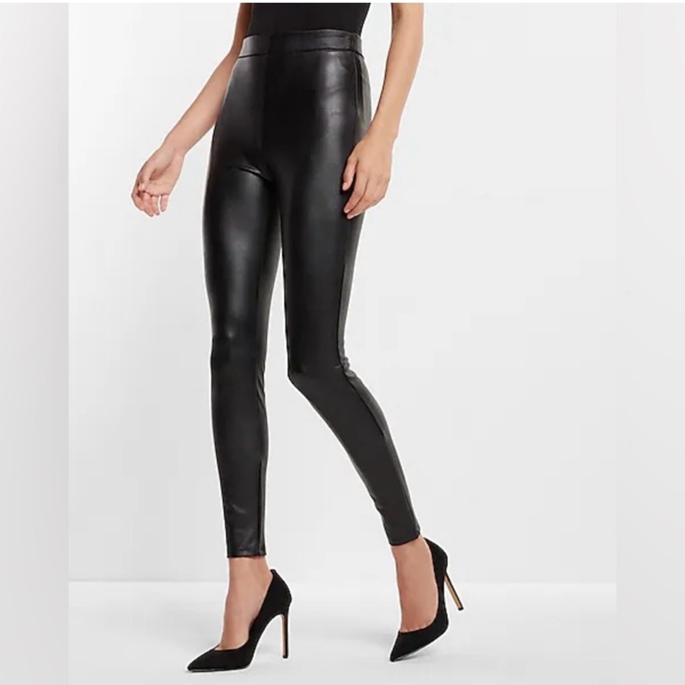 Express Faux Leather Leggings